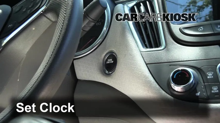 2020 Chevrolet Malibu LT 1.5L 4 Cyl. Turbo Horloge